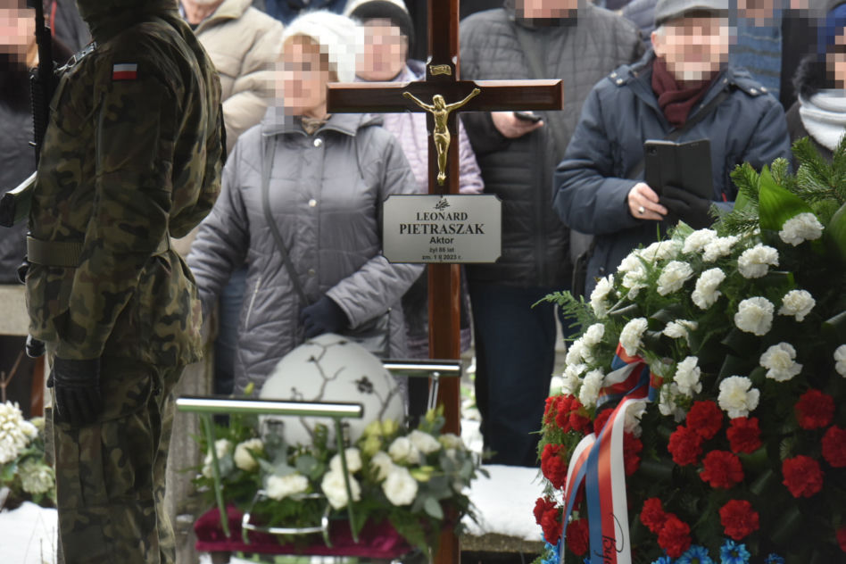 Pogrzeb Leonarda Pietraszaka. Wzruszające pożegnanie aktora