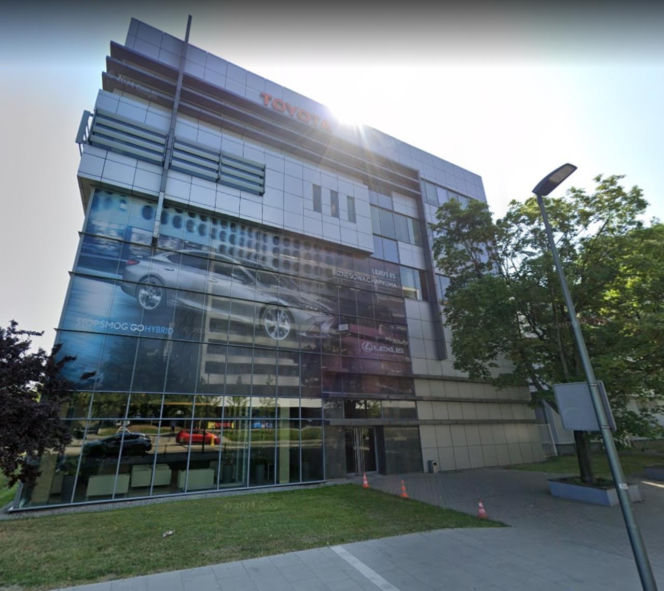 5. w regionie, 17. w kraju, Toyota Central Europe sp. z o.o. z siedzibą w Warszawie