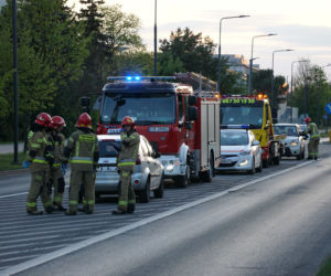 Potrącenie na pasach w Bydgoszczy! Dwie osoby poważnie ranne [ZDJĘCIA]
