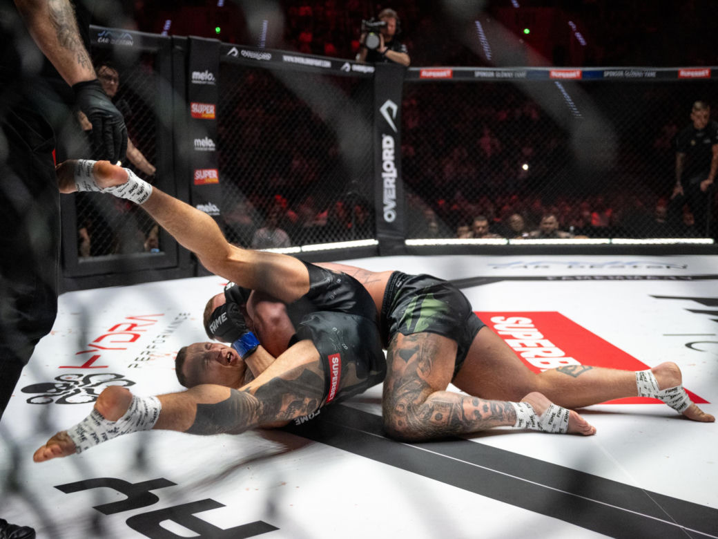 Denis Załęcki - Bartek Szachta na Fame MMA 30