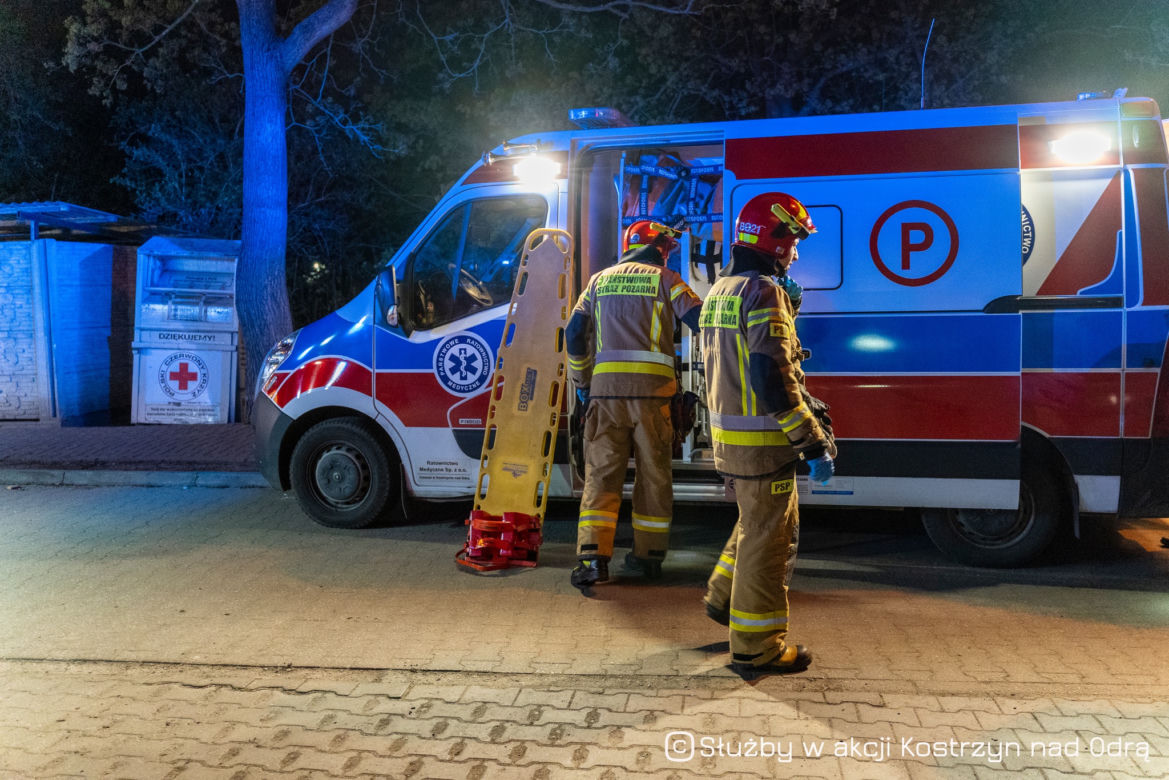 Wypadek w Kostrzynie nad Odrą