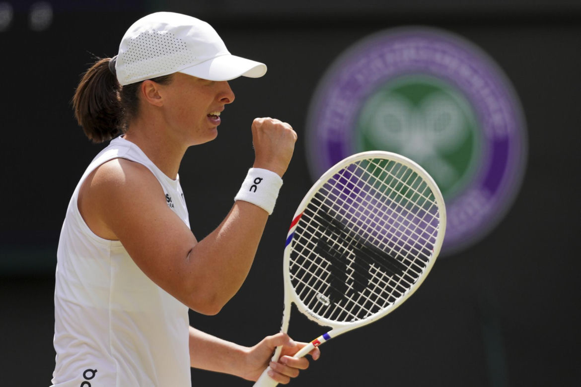Iga Świątek Wimbledon 2025
