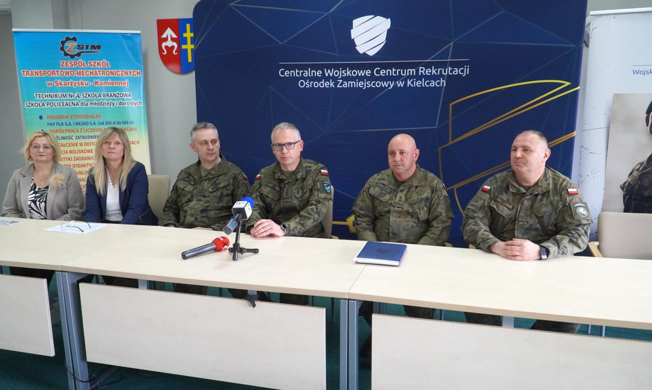 Wojskowe Targi Służby i Pracy już w kwietniu w auli ZSTM w Skarżysku-Kamiennej