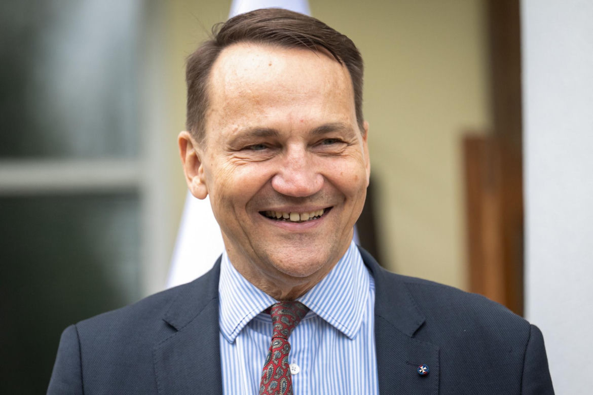 Radosław Sikorski przyjął delegację z Ukrainy w Chobielinie