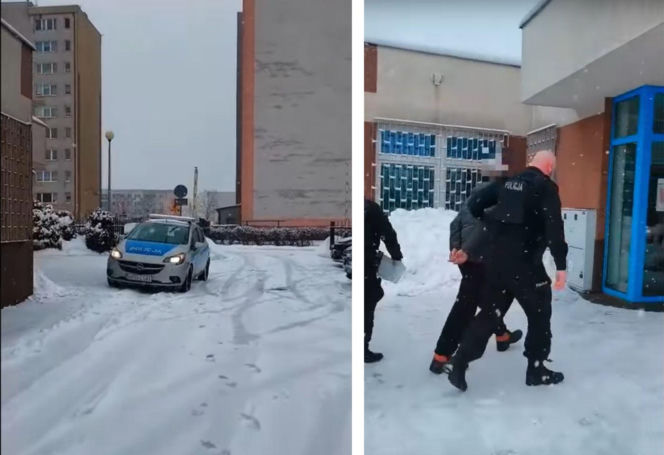 Mężczyzna odpowie za znęcanie się nad zwierzęciem. Wystraszonym czworonogiem zajęli się pracownicy schroniska „Ciapkowo”