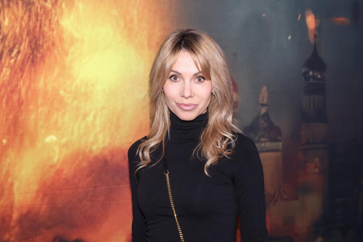 Małgorzata Opczowska na premierze filmu "Putin"