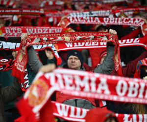 Widzew Łódź - Lech Poznań: Zdjęcia kibiców i zawodników z meczu 24. kolejki PKO BP Ekstraklasy