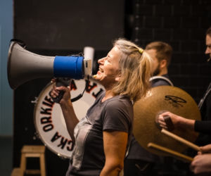 Przygotowania spektaklu Legendy ziemi świętokrzyskiej w Teatrze Kubuś w Kielcach
