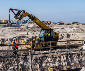 Minister infrastruktury odwiedził przekop Mierzei Wiślanej