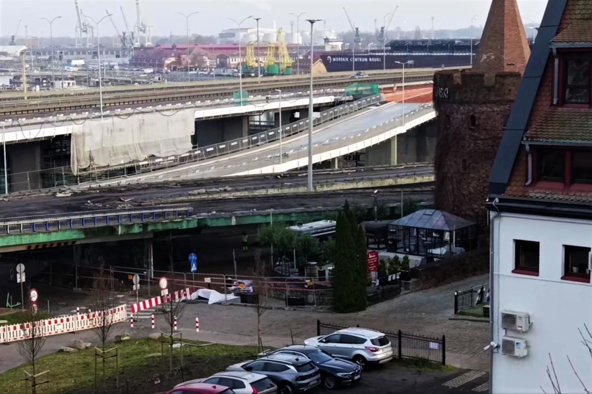 Rozpoczęła się rozbiórka łącznic Trasy Zamkowej