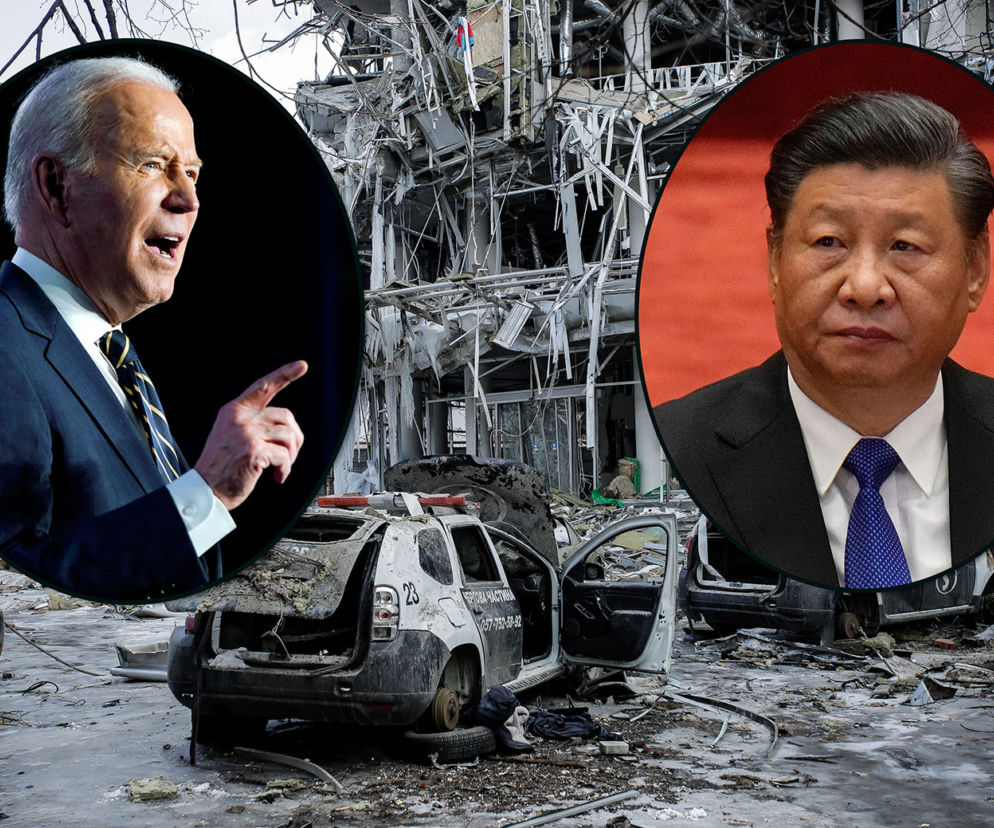 Joe Biden ostrzega Chiny przed pomocą Rosji w wojnie w Ukrainie