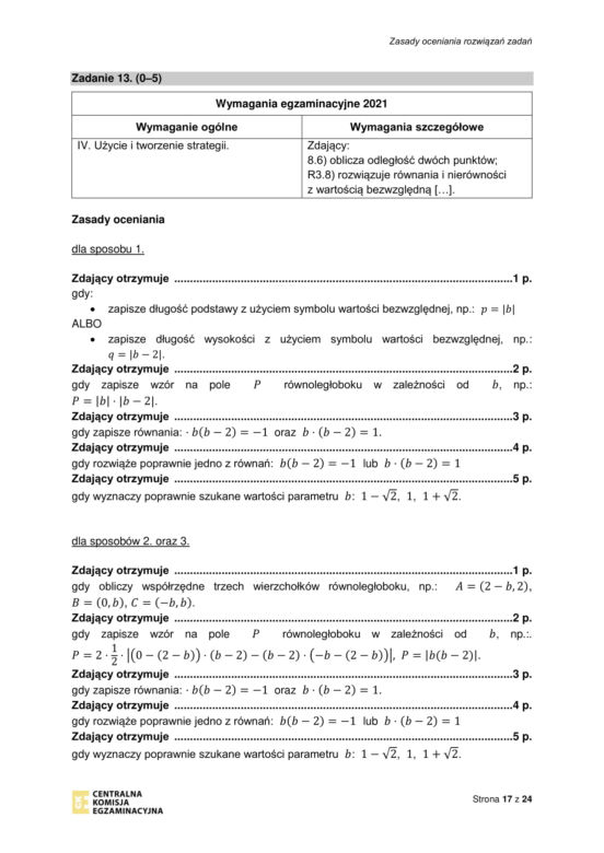 Matura próbna 2021: Matematyka [POZIOM ROZSZERZONY] ODPOWIEDZI I ROZWIĄZANIA