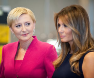 Agata Duda spotkała się z Melanią Trump!