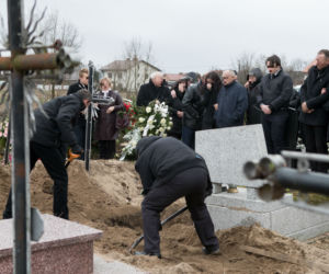 Pogrzeb Grażyny K. w Borzęcinie