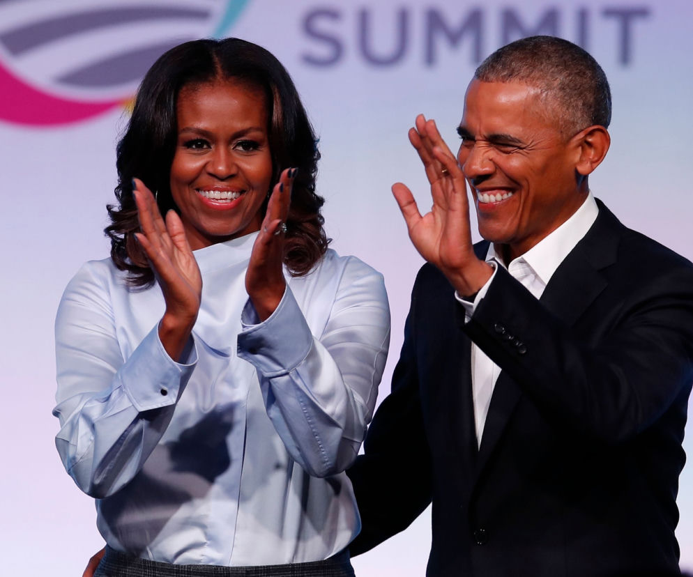 Michelle Obama Barack Obama 