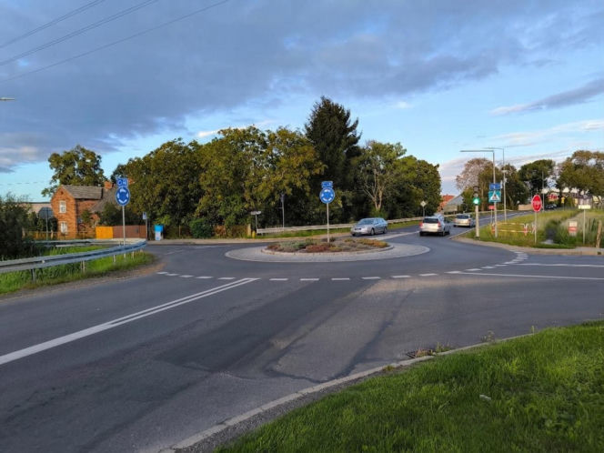Tak może wyglądać rondo w Kąkolewie - wizualizacja