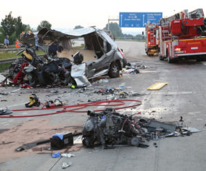 Wypadek polskiego autokaru w Niemczech obok Drezna. NIE ŻYJE 9 osób, około 40 rannych