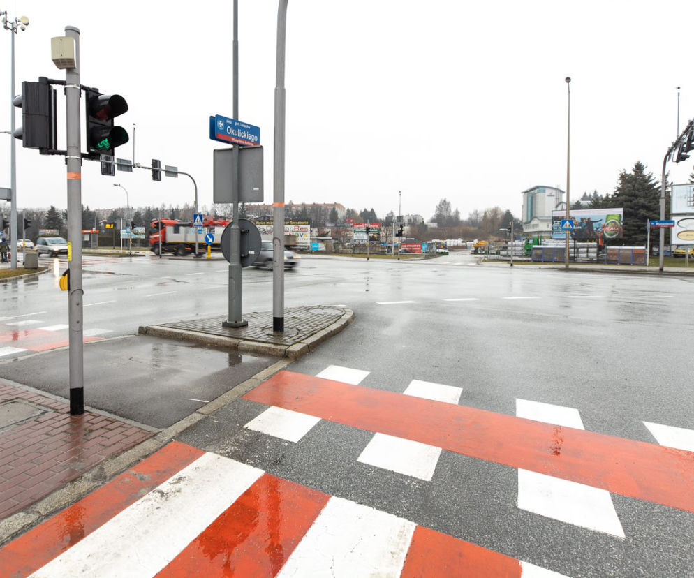 RZESZÓW: Ruszyły prace na skrzyżowaniu al. Wyzwolenia z al. Okulickiego