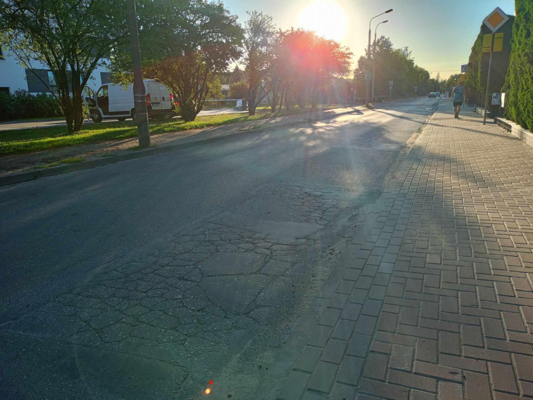 Nawierzchnia ulicy Kraszewskiego będzie frezowana w różnych dniach na dwóch odcinkach