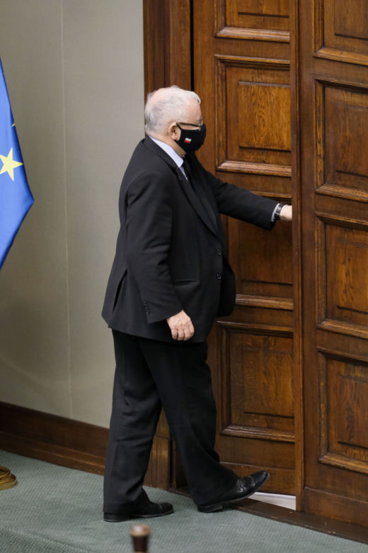 Kaczyński ucieka Tuskowi