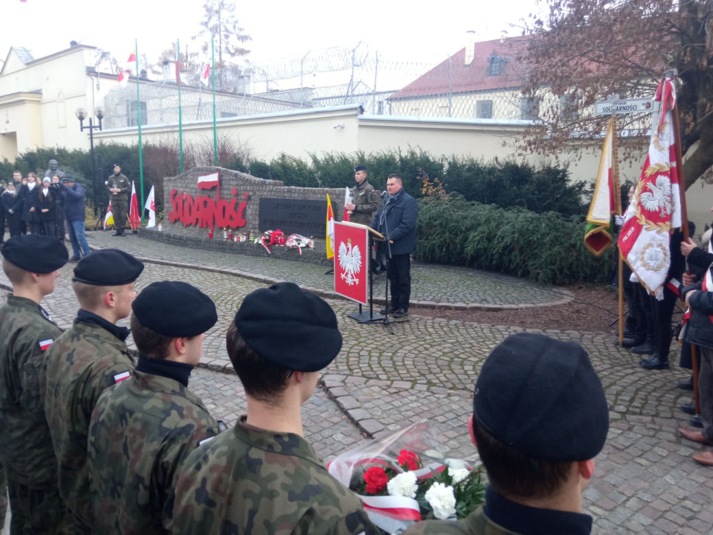 Obchody 41. rocznicy wprowadzenia stanu wojennego w Grudziądzu