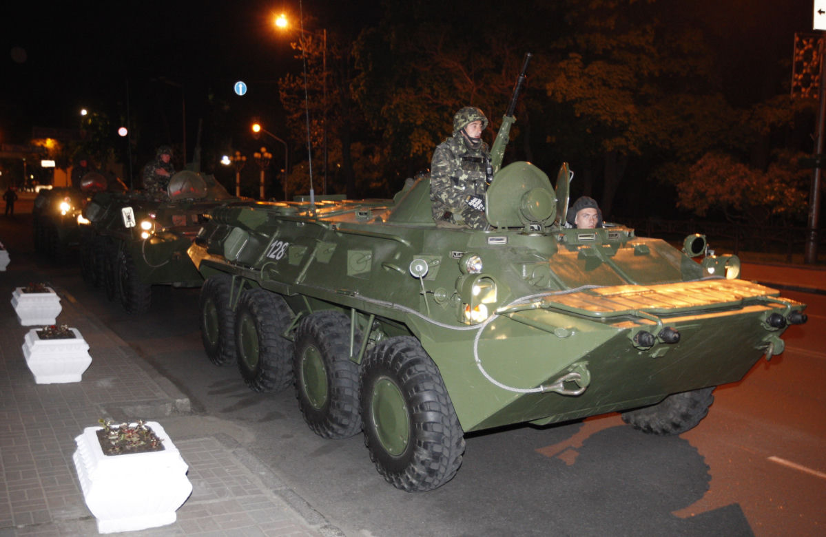 Starcia na Ukrainie