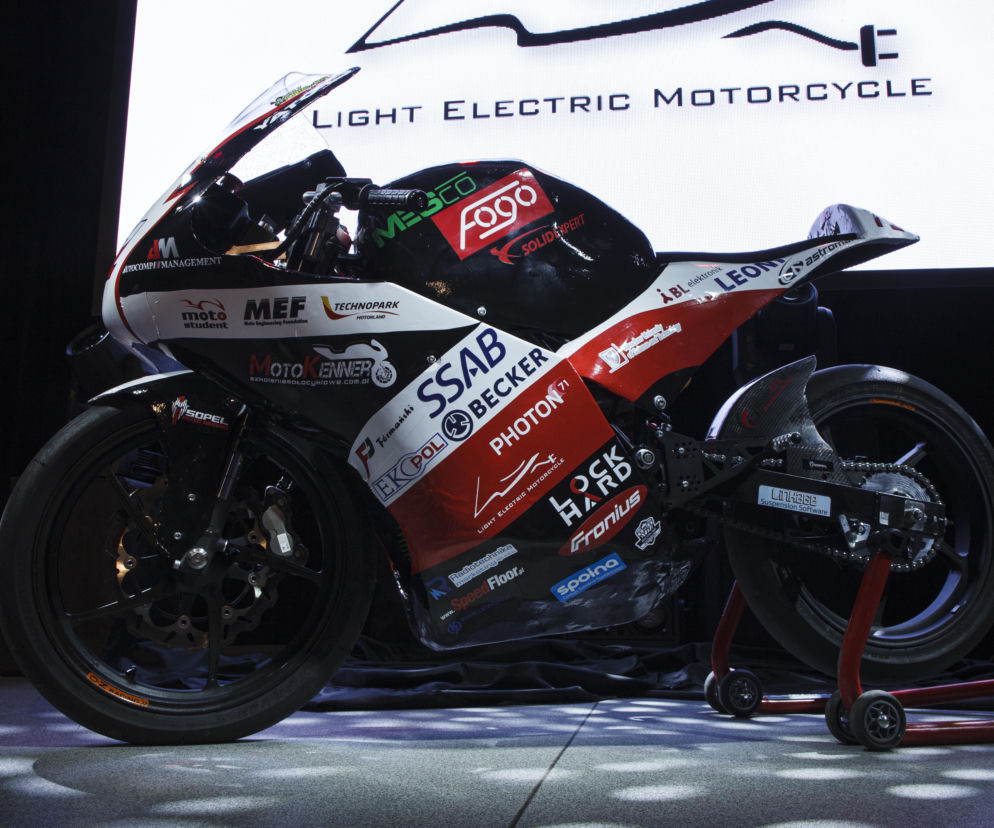 LEM Photon - elektryczny motocykl szosowy zbudowany przez studentów z Wrocławia