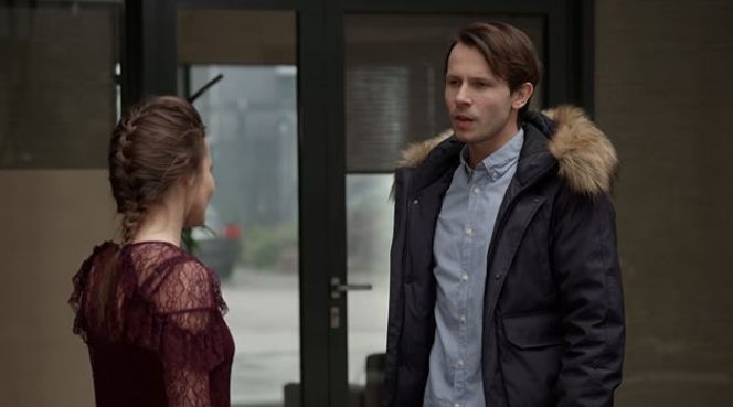 Pierwsza miłość. Sylwia (Edyta Herbuś), Radek (Mateusz Banasiuk)