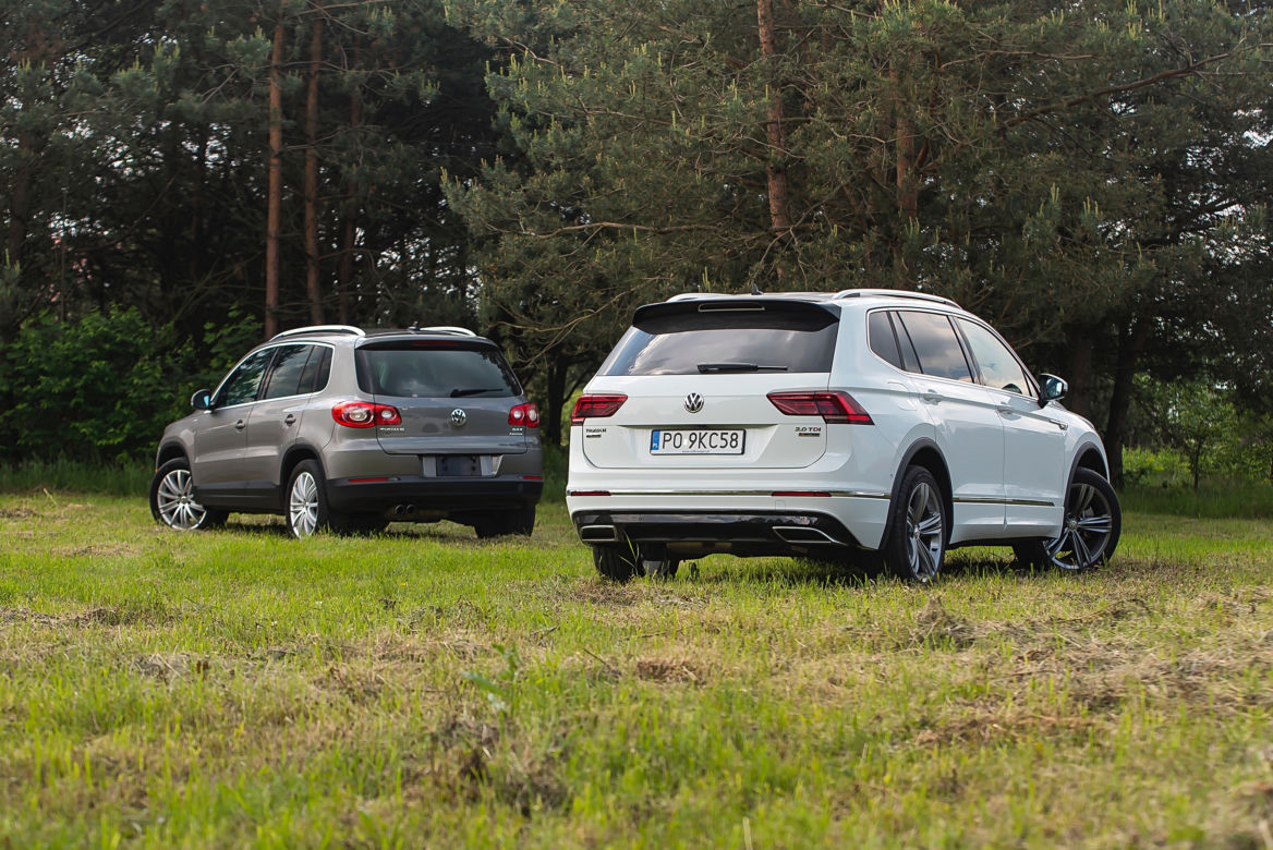 Volkswagen Tiguan Allspace 2.0 TDI 190 KM 4Motion DSG R-Line & Volkswagen Tiguan 2.0 TSI DSG 4Motion Wolfsburg Edition