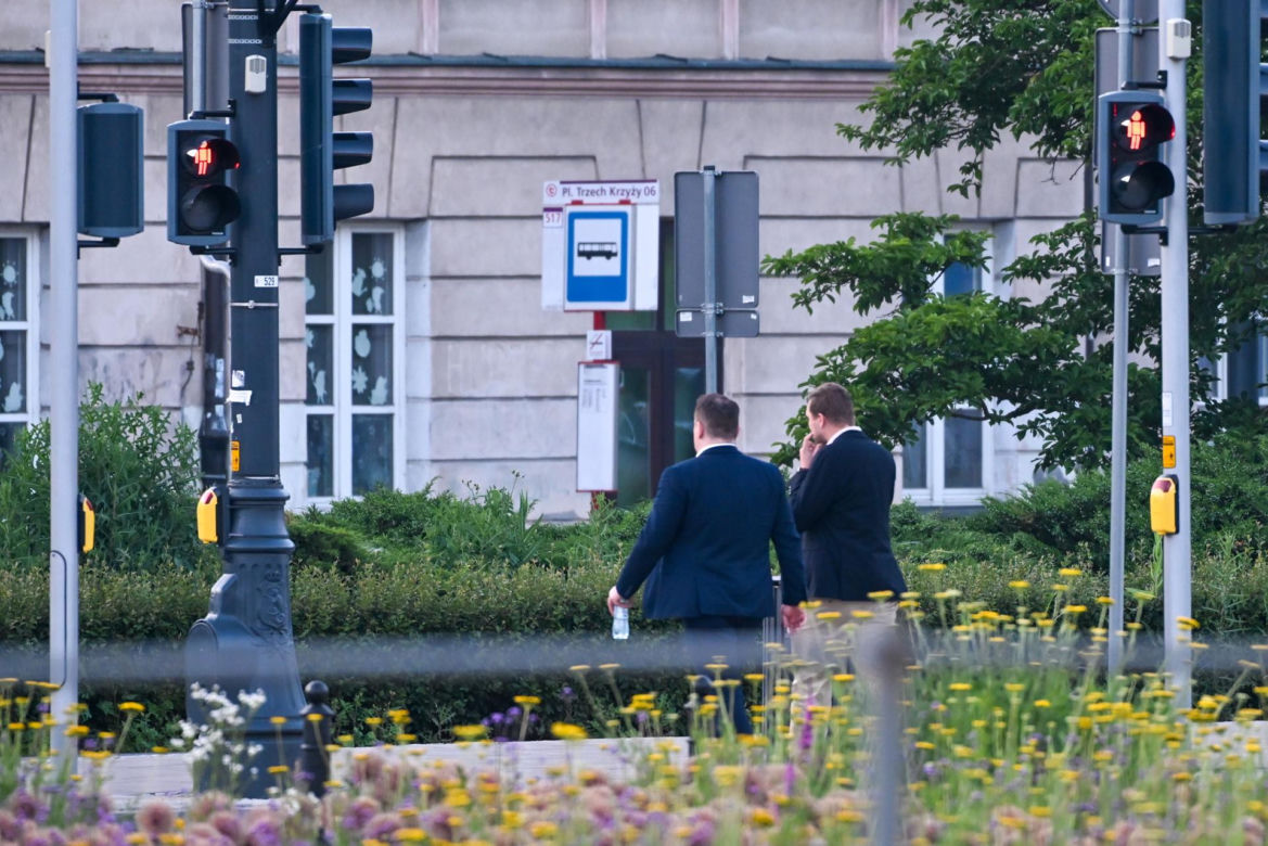 Tak szalał europoseł PiS Dominik Tarczyński
