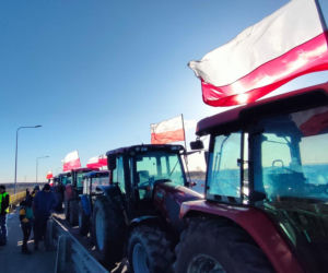Rolnicy protestują w całej Polsce. Duże utrudnienia także w Łódzkiem