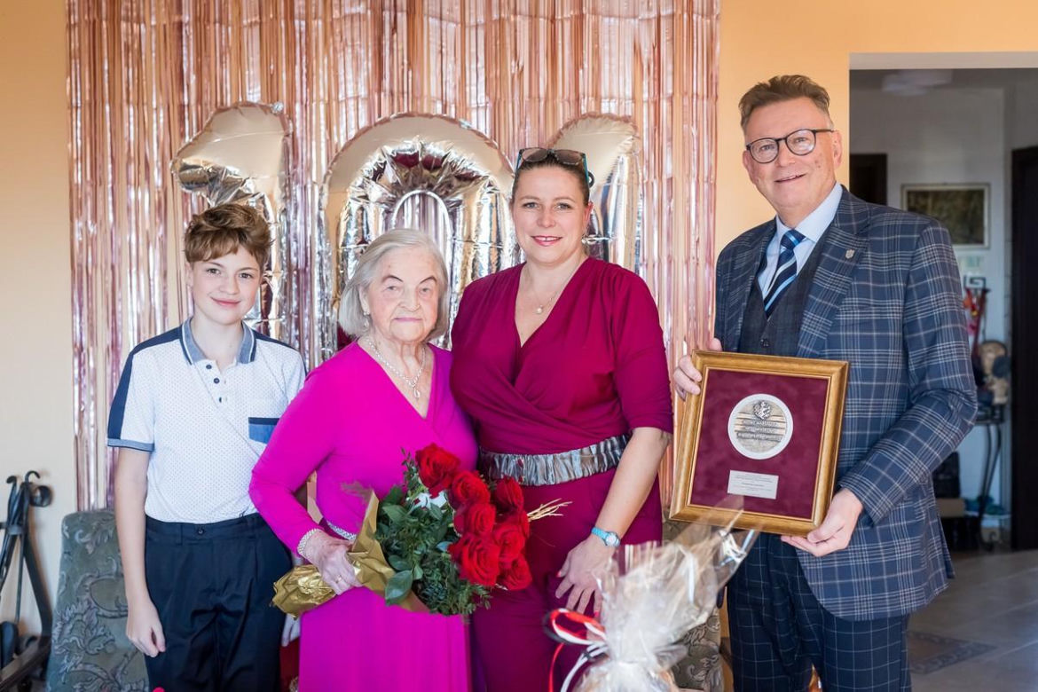 Piękny jubileusz pani Kunegundy! Seniorka z Barcina świętowała 101. urodziny