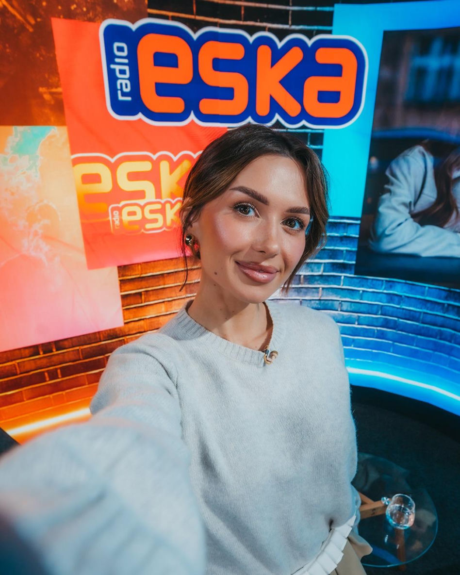 Wersow w studiu Radia ESKA