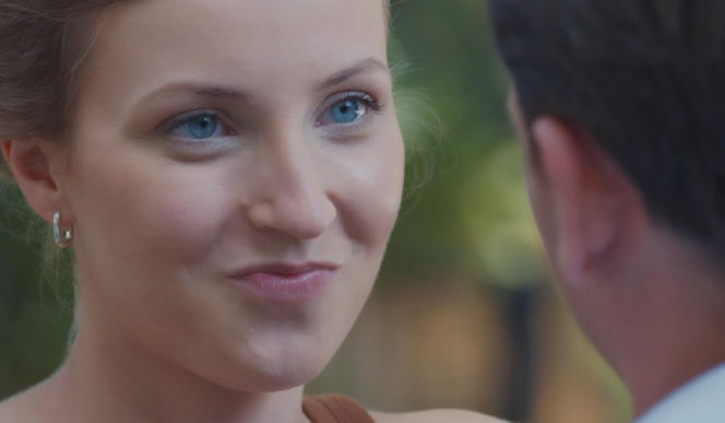 M jak miłość odc. 1902. Natalka (Dominika Suchecka), Adam Karski (Patryk Szwichtenberg)