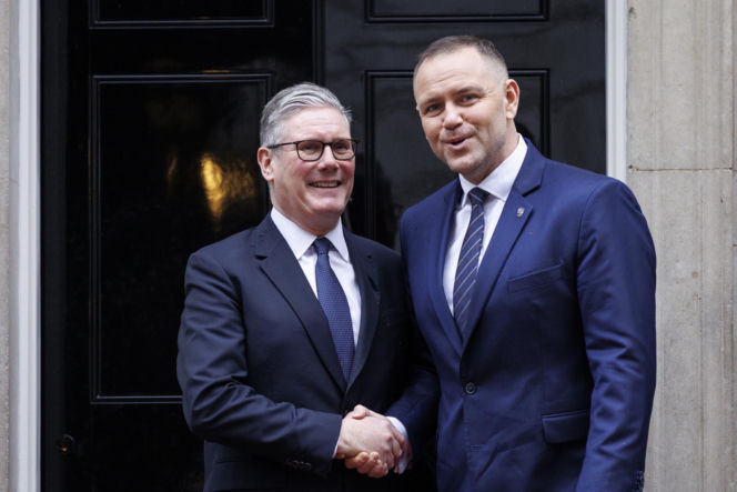 Karol Nawrocki, Keir Starmer