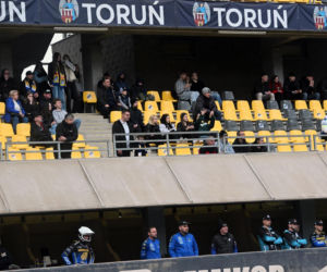 PRES Grupa Deweloperska Toruń - Bayersystem GKM Grudziądz, zdjęcia kibiców i zawodników ze sparingu przed startem PGE Ekstraligi