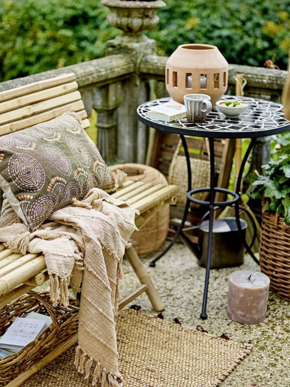 Balkon boho – idealnie dobrane