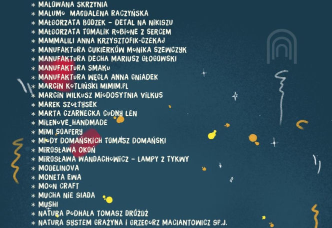 Lista wystawców na Jarmark na Nikiszu 2025. Ponad 180 stoisk