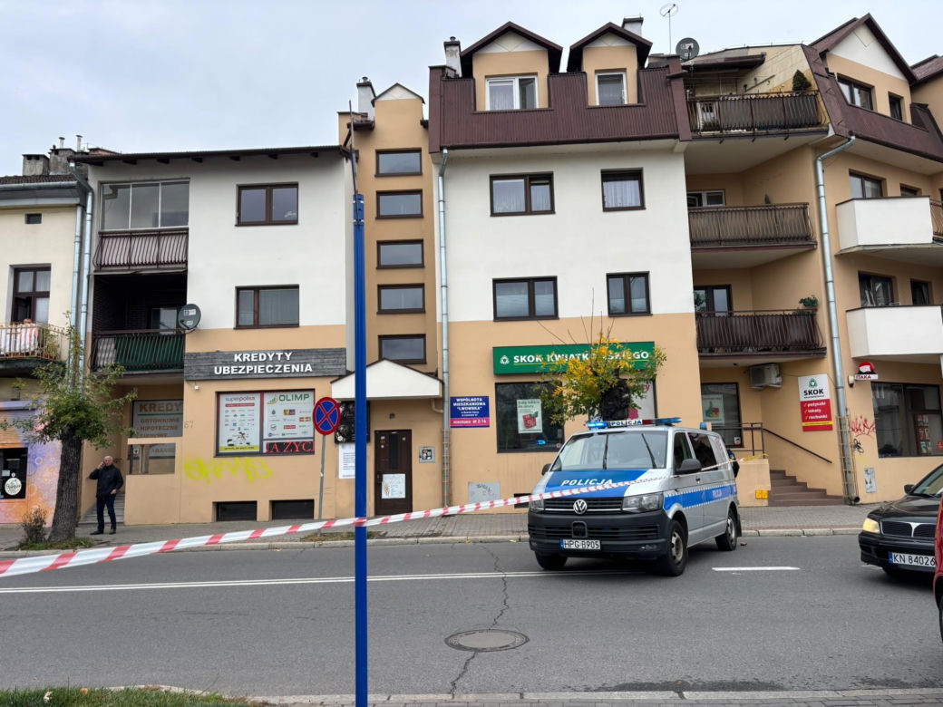 Strzelanina w centrum Nowego Sącza