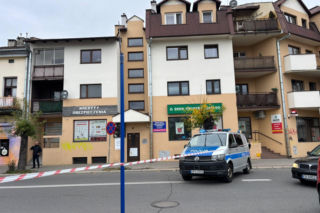 Strzelanina w centrum Nowego Sącza