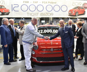 Wyprodukowano 12-milionowy samochód w fabryce Fiat Chrysler Automobiles w Tychach