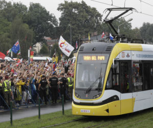 TRANSPORT PAPIEŻA NA ŚDM.