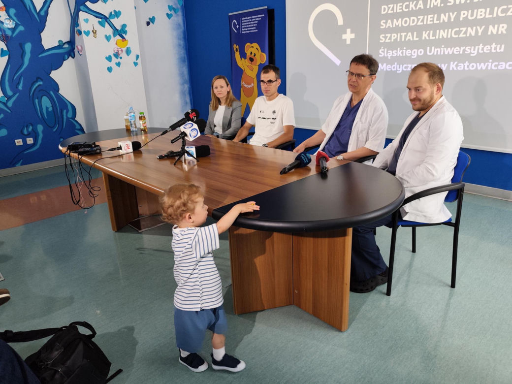 Lekarze z Katowic dokonali cudu. Naprawili serduszko małego Mikołaja
