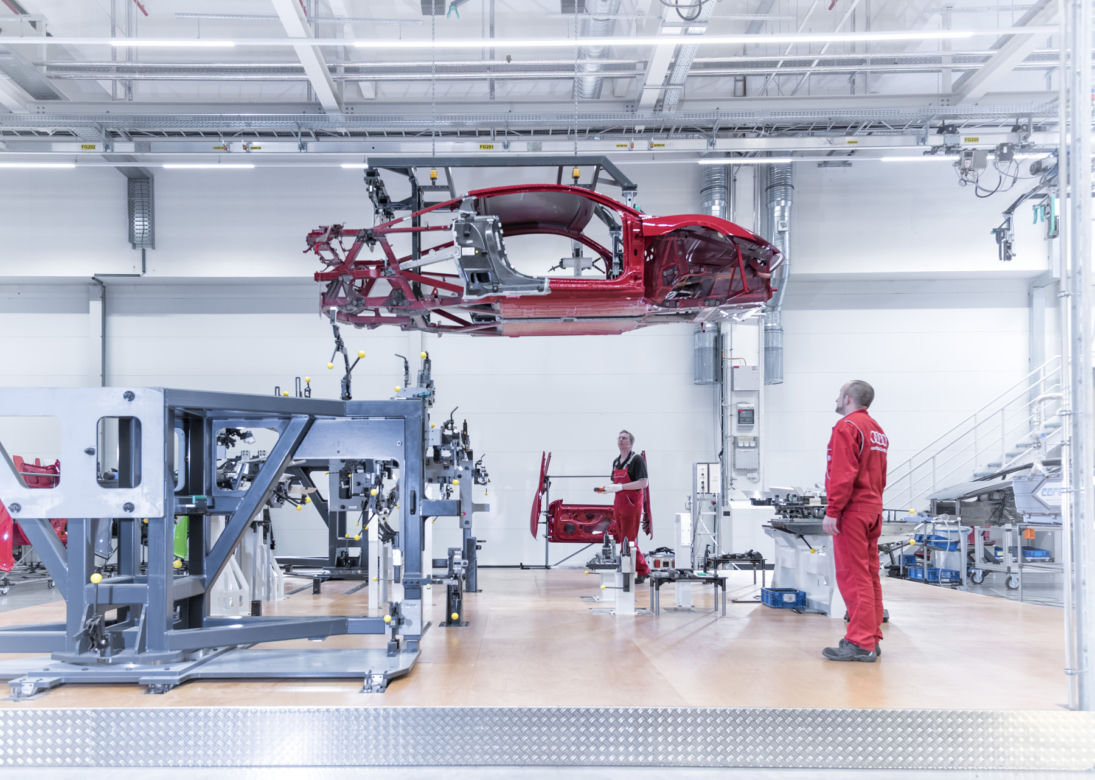 Produkcja Audi R8
