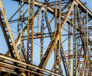 Stary most nad Wisłą w Górze Kalwarii