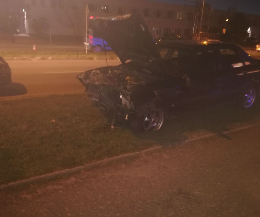 pościg za pijanym kierowcą