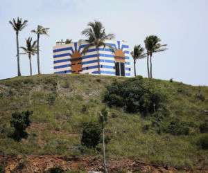 Na wyspie Epsteina stoi tajemnicza świątynia. Odprawiano tam rytuały?