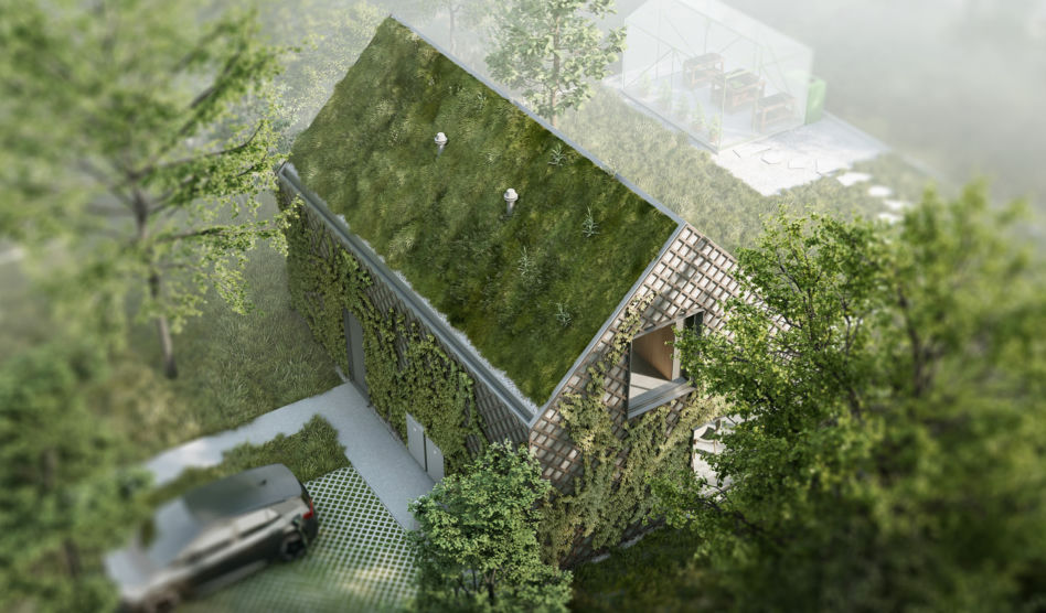I nagroda w konkursie architektonicznym "Małe budownictwo - duże korzyści".  Autor: Artur Gała