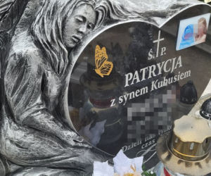 Grób zamordowanej 13-letniej Patrycji