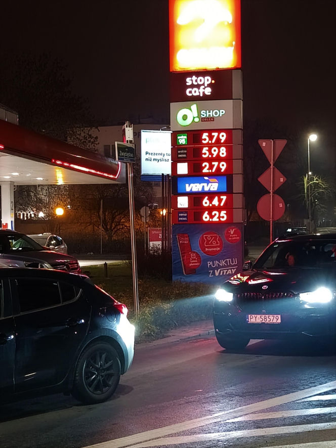 Ceny paliwa w Szczecinie